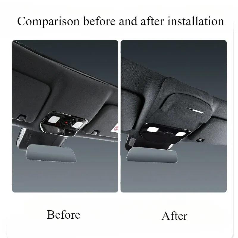 For Leading Ideal LiXiang L6 L7 L8 L9 One Car Glasses Case Roof Sunglasses Protection Storage Clip Car Modification Accessories