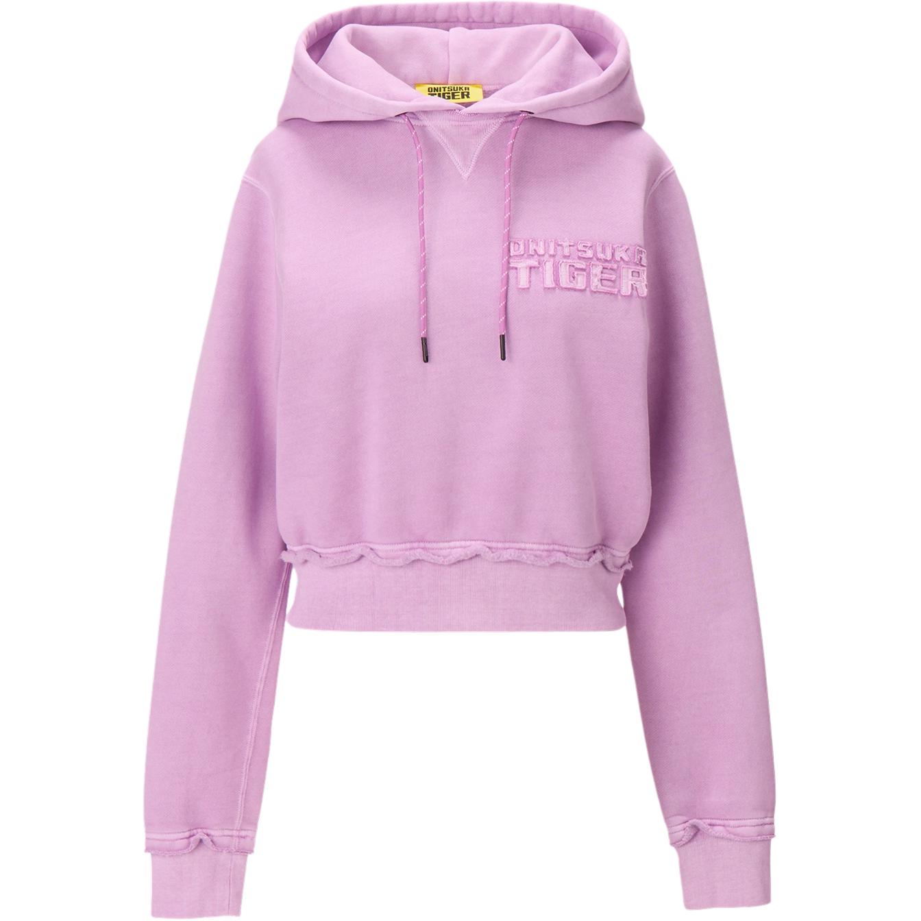 

Onitsuka Tiger Letter Logo Loose Fit Cropped Long Sleeve Sweatshirt Women sweatshirt 2182B433-700 M