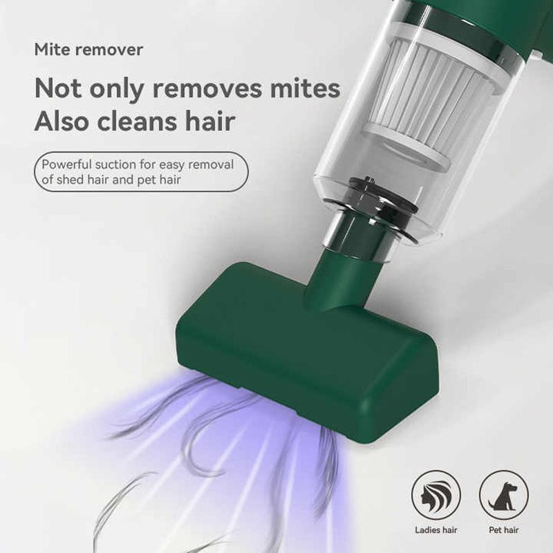 Xiaomi Vacuum Cleaners Vacuum Mite Remover Uv Light Cordless Handheld Cleaner For Home Mattresses Clothes Sofa Bed Pillows Clean Dust
