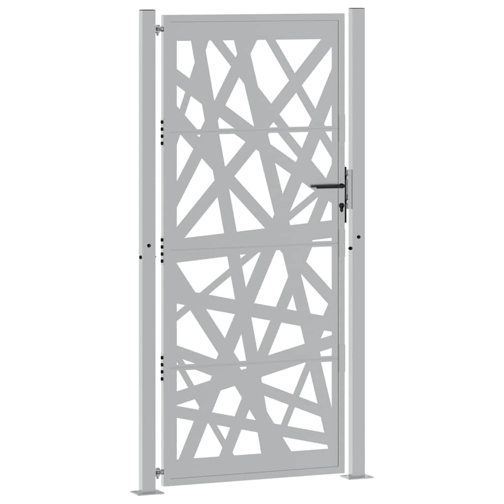 Garden Gate 100x200 Cm Corten Steel Light Design
