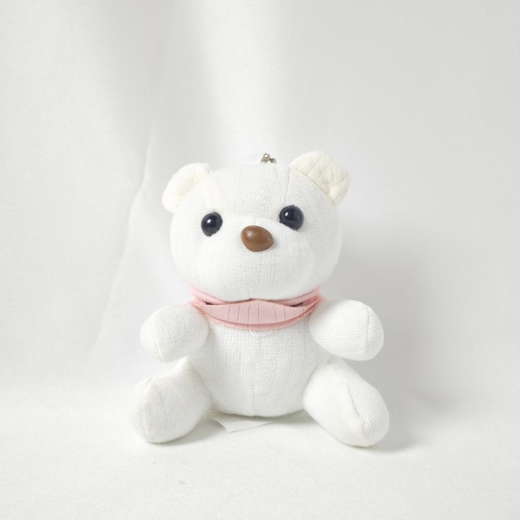 בובה דובי בובת קטיפה קטנה, מחזיק מפתחות תליון בובת דובי יושב