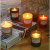Glass Cup Scented Candle 50g Natural Plant Essential Oil Handmade Soy Wax Romantic Birthday Home Hotel Wedding Decoration