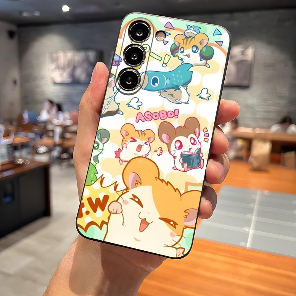 Hamtaro Hamster Phone Case For Samsung S23 Ultra S24 S22 S20 Fe S21 Plus Galaxy A54 A34 A24 A53 A13 A16 Back Cover