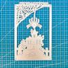Halloween Spider Castle Metal Cutting Die Stencil Template For DIY Embossing Paper Photo Album Cards Making Scrapbooking Die Cut