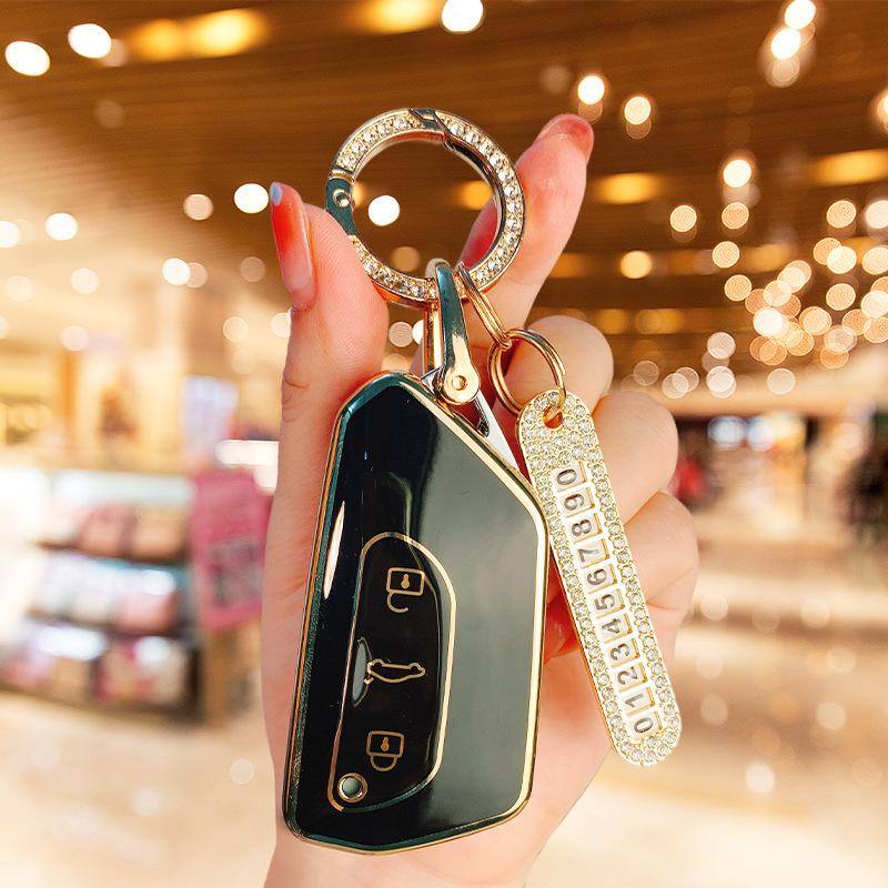 Applicable to Volkswagen Lingdu L Golf 8 Key Set CC Touon x Car id3 id4 id6 Landscape Exploration Yue Tour Shell