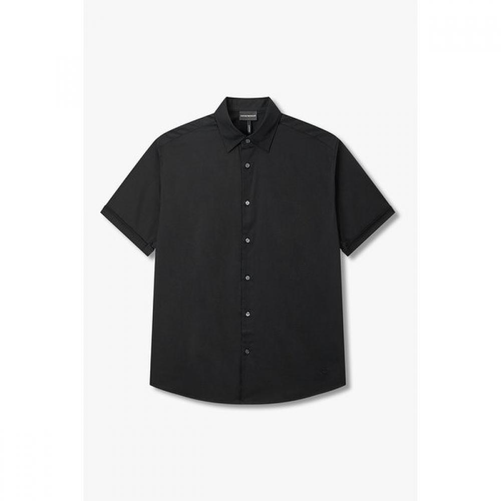 Emporio Armani Men Stretch Short Sleeve Shirt A516104021 S