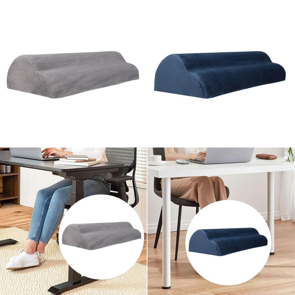 Under Desk Footrest Removable Cover Office Accessories Leg Elevations Pillow Leg Rest Pillow for Travel Office Gaming Home Car