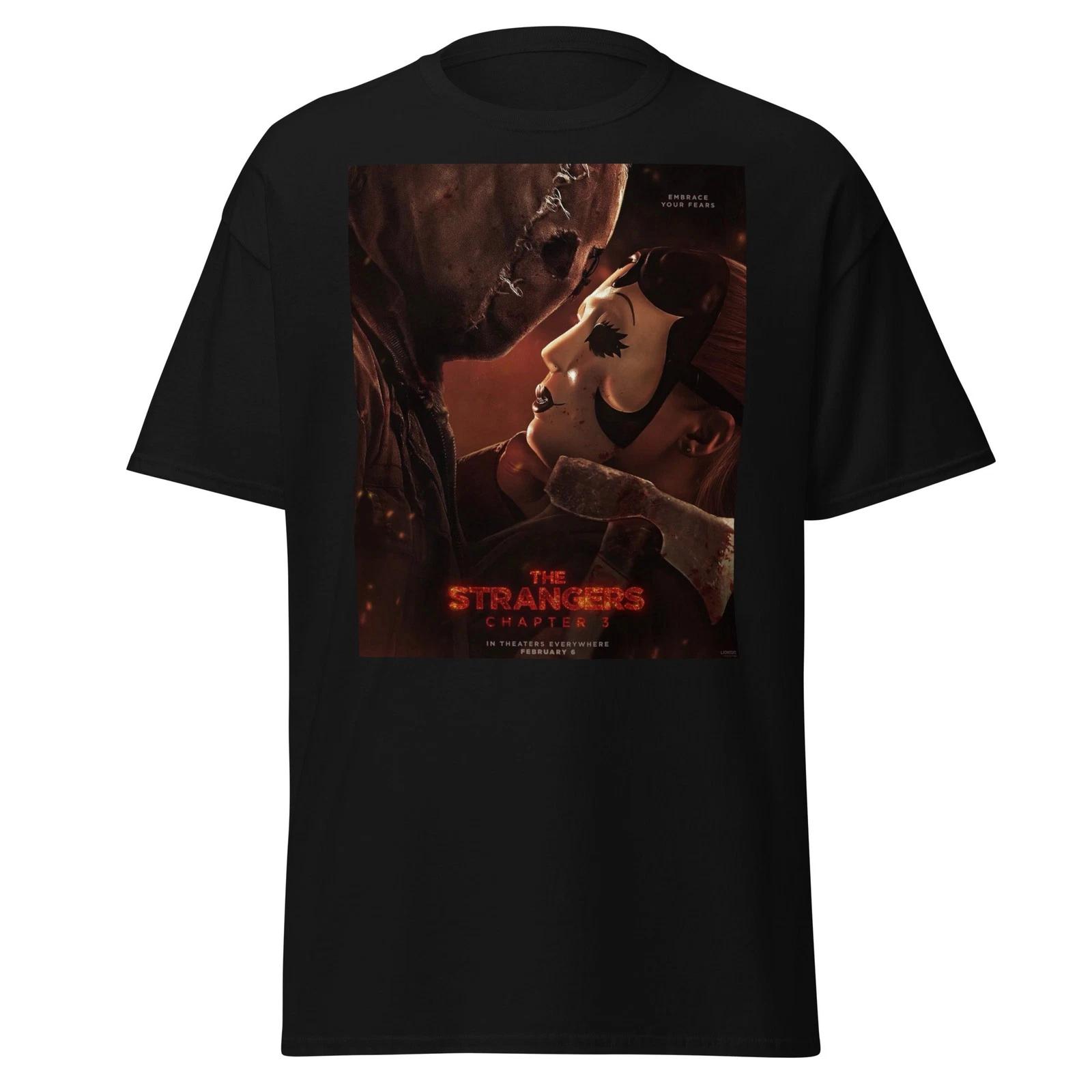 The Strangers Chapter 3 Unisex 2026 Summer Cotton TShirt Comfortable HighQuality RetroY2K Style Ins Y2k M