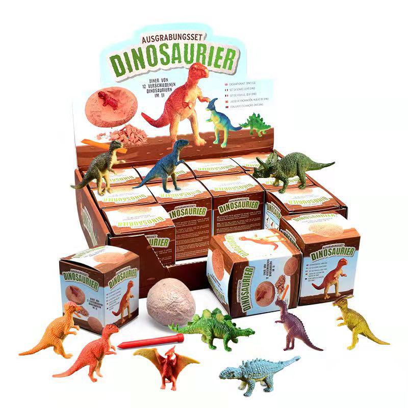 Dinosaur Fossil Digging Toy - Archaeological Skeleton Simulation for Kids