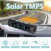 Zonne-energie TMPS LCD Display Met 6 Externe Sensoren Voor Truck Bus Auto Bandenspanningsbewaking LCD Veiligheid Alarm