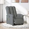 VidaXL Electric Massage Recliner, Relaxation Chair with Adjustable Backrest and Footrest, Seat of 3204081