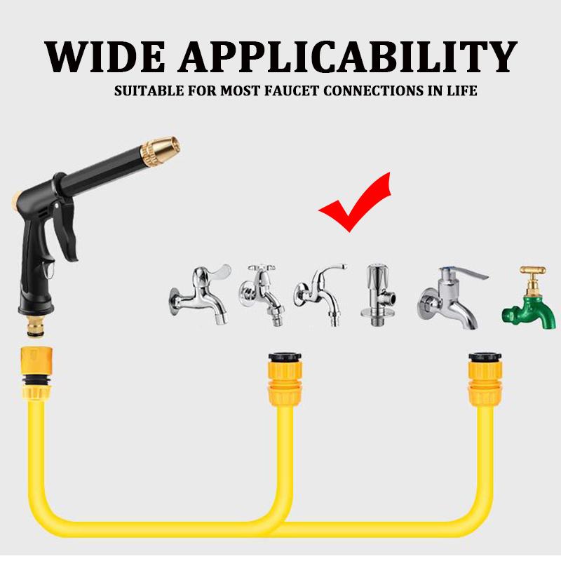 High Pressure Washer Gun Patterns Car Wash Machine Garden Watering Hose Nozzle Sprinkler Universal Car Washing Kit