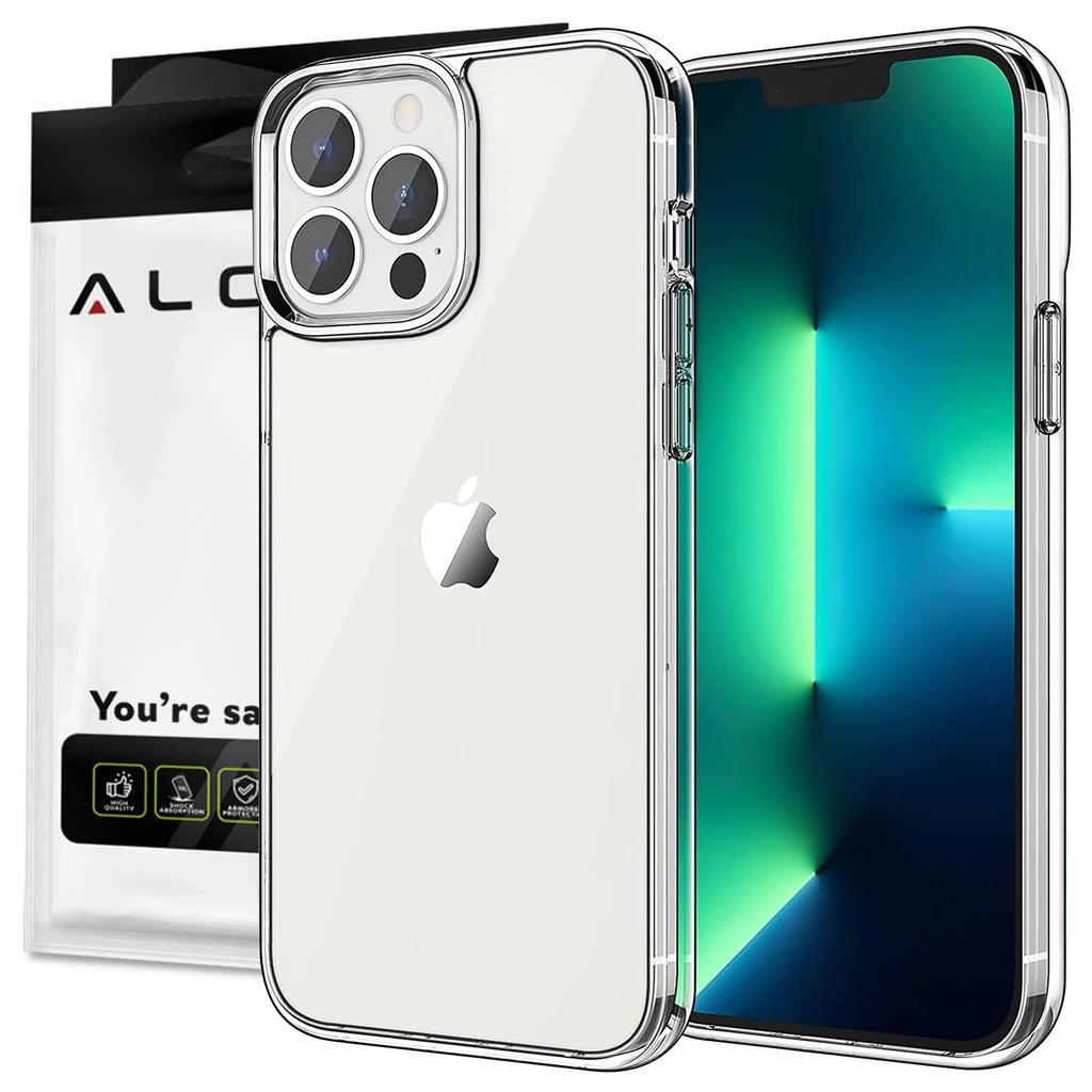 Etui Pancerne Obudowa Alogy Hybrid Case Do Apple Iphone 13 Pro Z Osłoną Na Aparat Przezroczyste