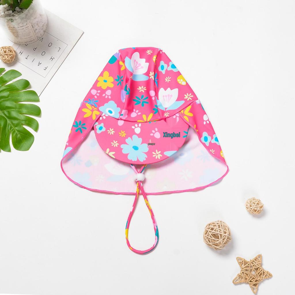 Girls' Three-Piece Swimsuit Set: Short-Sleeved and Sleeveless Tops with Fly Sleeves