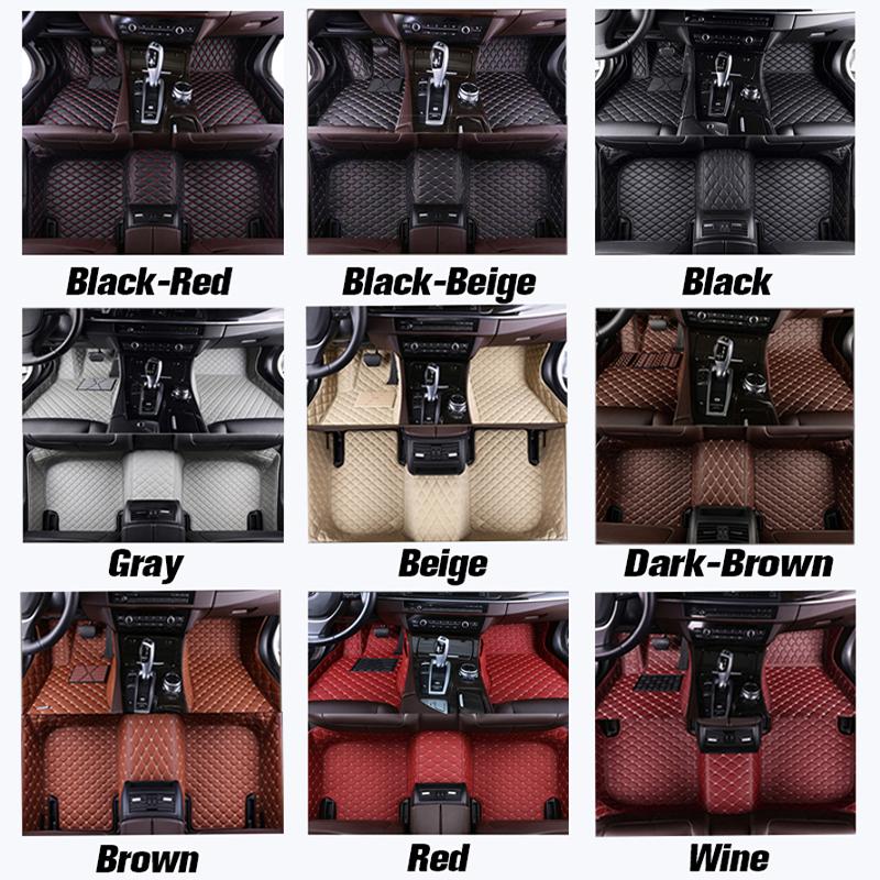 APPDEE Car floor mats for Mitsubishi outlander (FIVE SEAT) 2008 2009 2010 2011 2012  auto foot Pads automobile