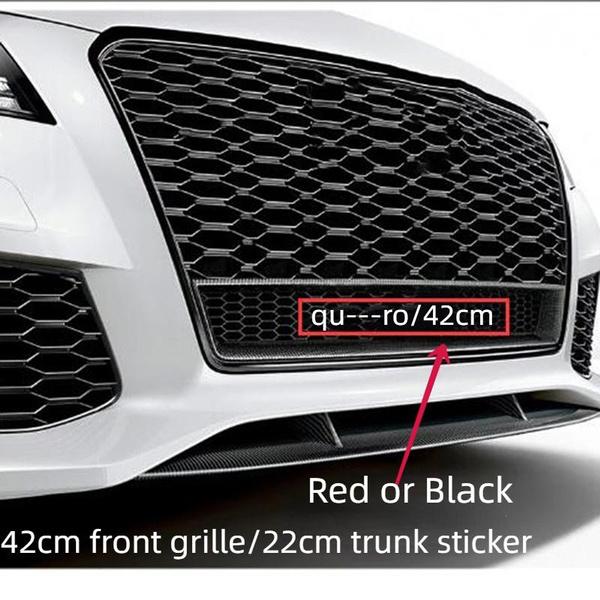 

42 см большая эмблема решетки радиатора, Стайлинг автомобиля, передняя нижняя сотовая эмблема, логотип полного привода