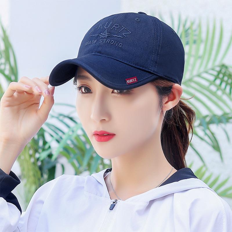 New Red Label Soft Top Baseball Cap Fashion Embroidery Young Men and Women Student Visor Casual Spring and Summer Hat
