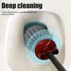 Toilet Brush with Extended Handle Floor-Standing Base Easy To Clean Toilet Brush Home Hygienic Assistant