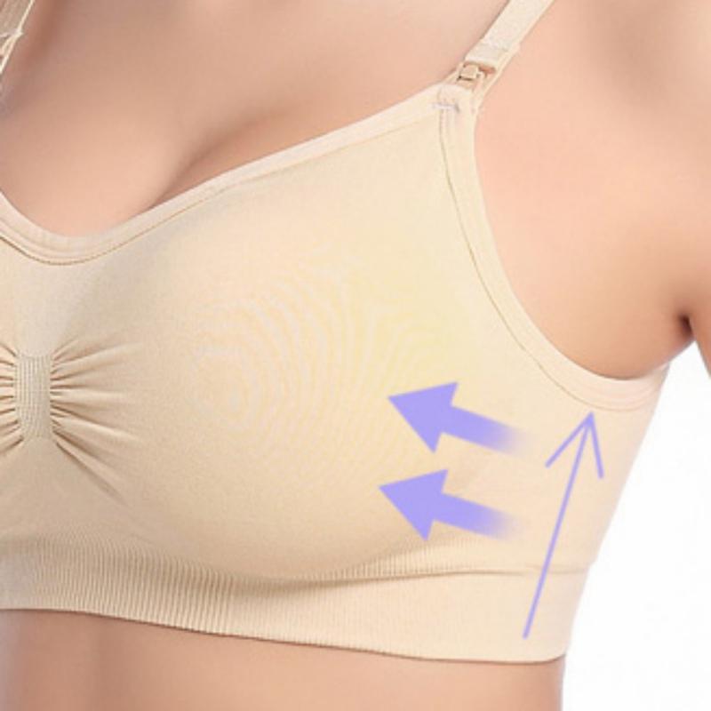 Maternity Bra Cotton Pregnant Mother Feeding Bra Nursing Push Up Bra