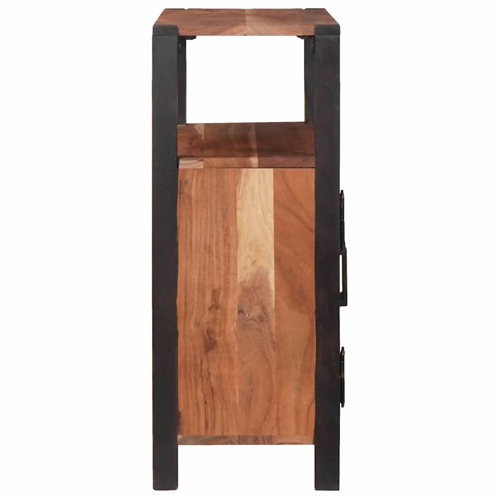 Sideboard Brown 70 X 30 X 75 Cm Solid Acacia Wood