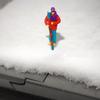 1/87 Scale Skiing Figures for Diorama Home Display And Model Scenes