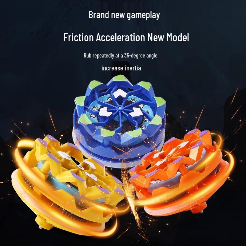 

Colorful LED Spinning Top: Decompression Toy for Kids