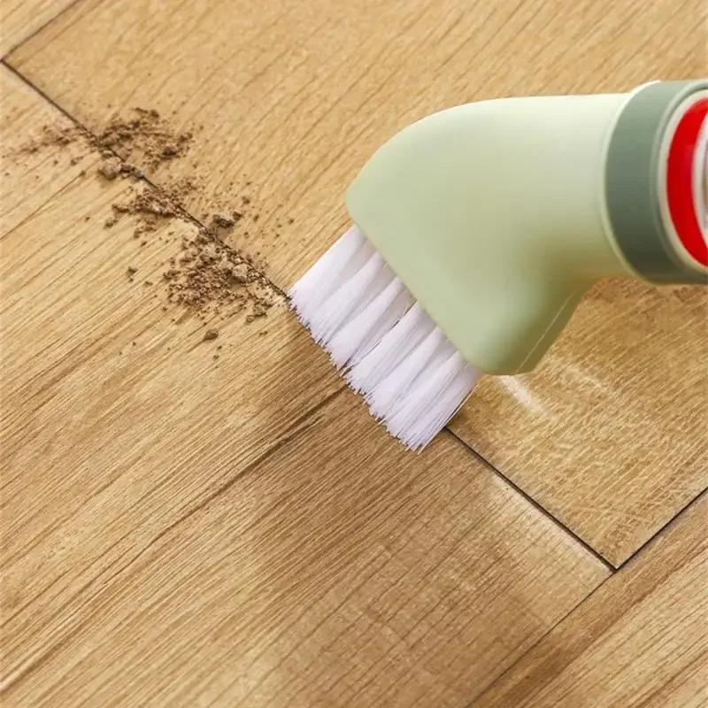 Creative Multi-purpose Cleaning Brush Can Be Connected Mineral Water Bottle Wet Dual-use Cleaning Brush Household Gap Brush