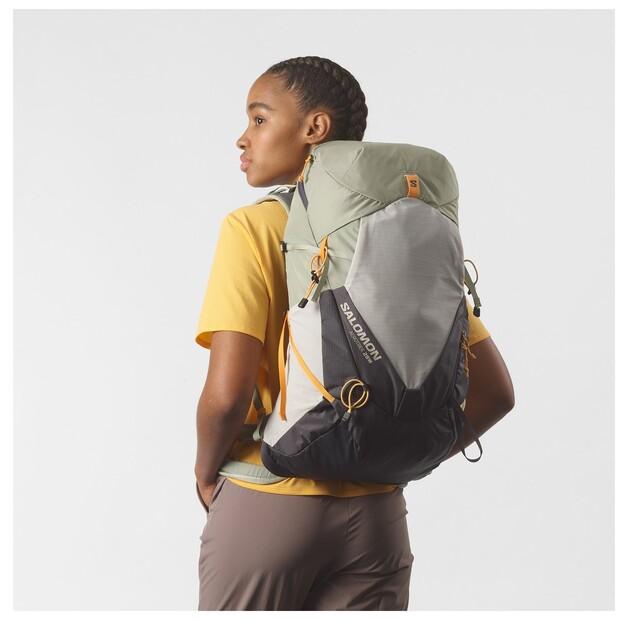 Backpack Salomon Aerotrek 28 Seagrass/silver Cloud/nine Iron (Women's) (LC2467500)