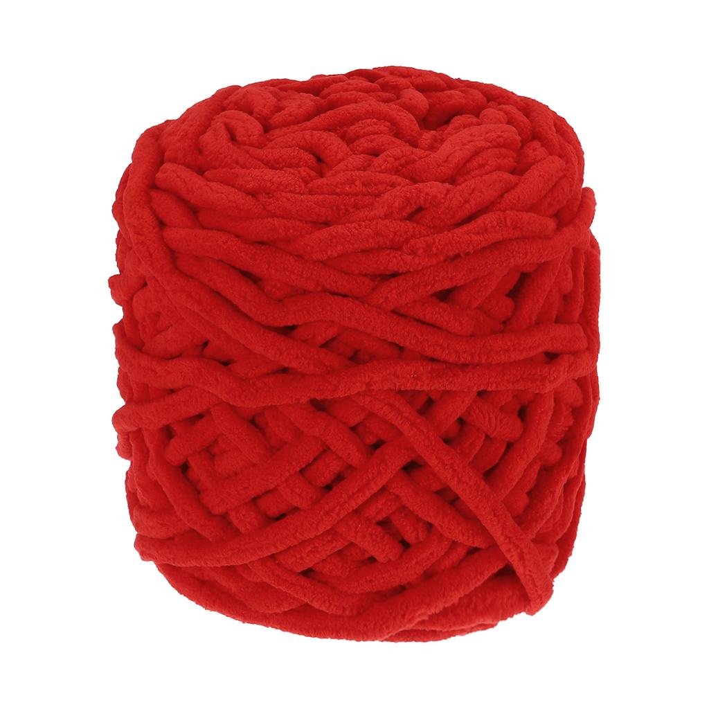Chenille Chunky Yarn Plush Bulky Thick Fluffy for Crochet Soft Velvet Blanket for Sweater Hand Knitting Crocheting 45 M/49 Yard