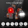 Adjustable 3 Lighting Modes Headlamp Flashlights Walking Lights USB Rechargeable