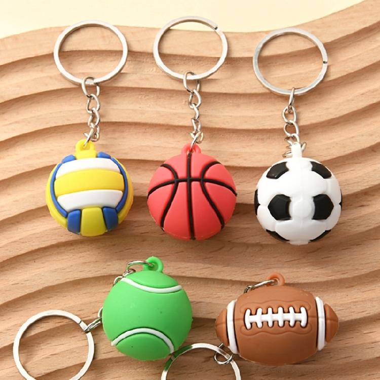 Volleyball Keyrings Stylish Key Decorations Multipurpose Keychain Fashion Pendant Suitable for Car Keys and House Keys
