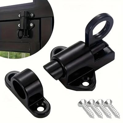 Window Switch Lock Steel Window Spring Airplane Switch Sliding Window Lock and Aluminum Alloy Automatic Spring Switch Door
