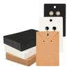 Cross-Border Kraft Paper Jewelry Card - 100 Sheets