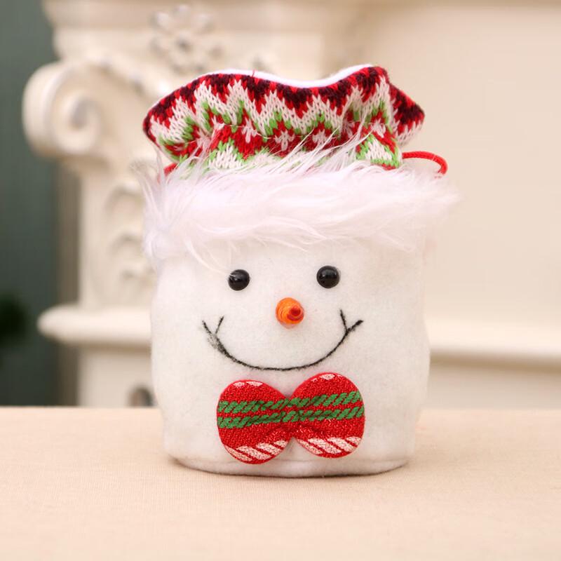 Christmas Drawstring Apple Gift Bag