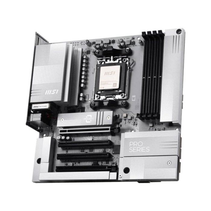 Placa Base MSI PRO B850M-A WIFI AMD B850 AM5 DDR5 mATX Wi-Fi 7 PCIe 5.0 RAID