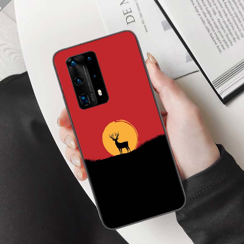 Deer Hunting Camo Phone Case For Huawei Mate 40 30 20 Pro 10 Pro Huawei P50 P40 P30 Lite P20 P10 Lite Cover