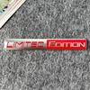 Autocollants de Voiture Édition Limitée Logo 3D Aluminium Badge de Moto Garde-boue Latéral de Voiture Coffre Arrière Emblème Autocollant