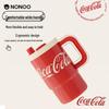NONOO Coca-Cola Dual-Drink Insulated Straw Bottle 800ml
