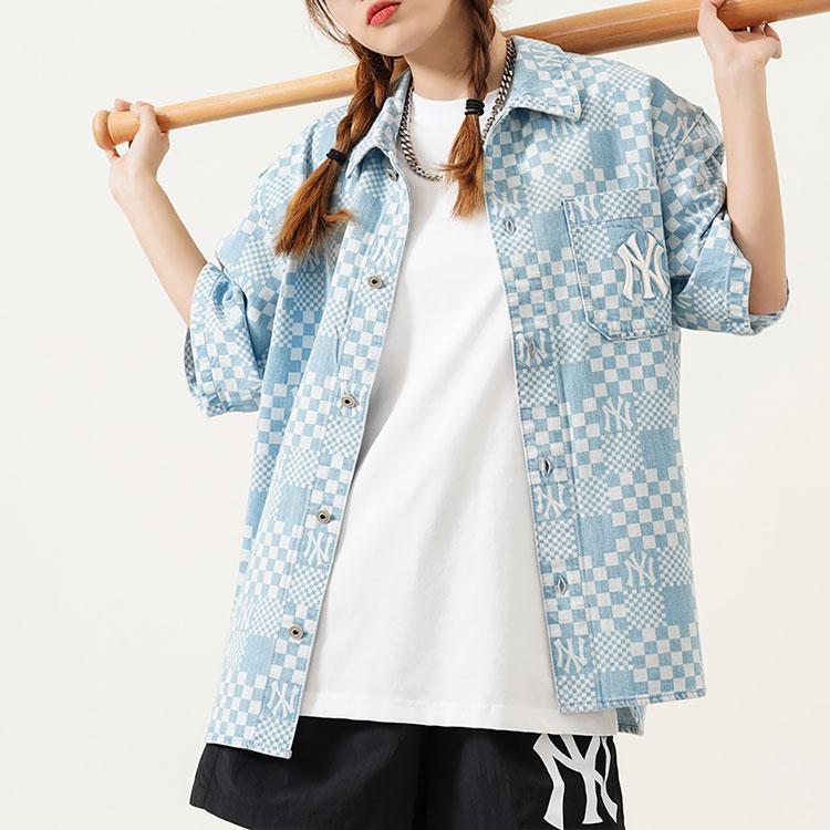 New MLB New York Yankees Shirt Unisex Light Blue 3ADRMN623-50BLL