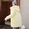 Autumn Winter Thicken Warm Parka Women Casual Solid Color Big Pocket Loose Short Hooded Coat Jackets Outwear