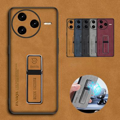 Puzdro pre Poco F7 Ultra Kryt Matný Nárazuvzdorný PU Kožený Stojan Magnetický Držiak Puzdro pre POCO F7 Pro X7 X6 F6 Pro F7Ultra Nárazník