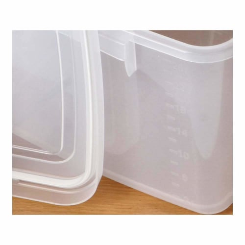 Konan Original LIFELEX Locking Storage Container, 30.0L, White