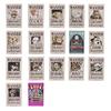 1pc Officially One Piece Wanted Poster Mouse Pad (Multiple Designs) – Comfortable Touch Non-Slip Sweat-Proof Perfect High Quality Gift