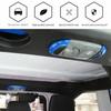 For 11-17 JKU Jeep Wrangler Interior Reading Light Frame Lamp Cover Trim Blue