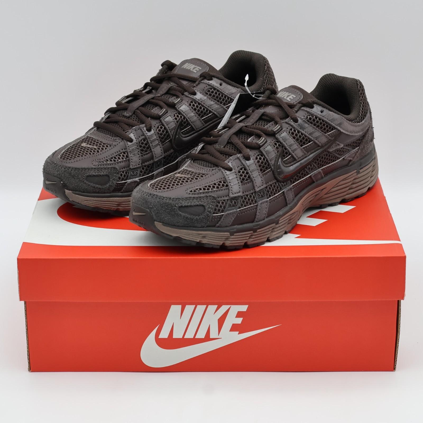 HF0015-204 Nike P-6000 Замша Вельвет Коричневый Железный Камень Вельвет Коричневый (Мужской) 10.5