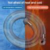 Washing Machine Inlet Hose Flexible Dishwasher Hose Extension Washer Corrugated Inlet Pipe Seal Washing Machine Hose