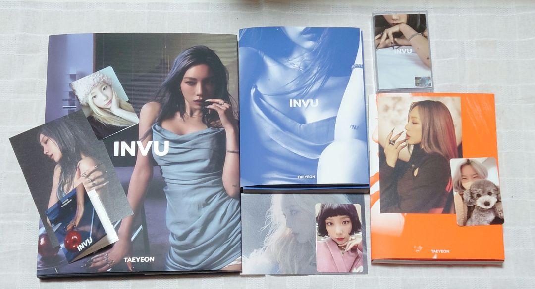 

[USED] Unreleased Girls Generation Taeyeon Full Album INVU with Trading Card