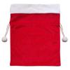 Red Velvet Red Santa Claus Gift Bags Large Capacity Santa Claus Bags  for Christmas