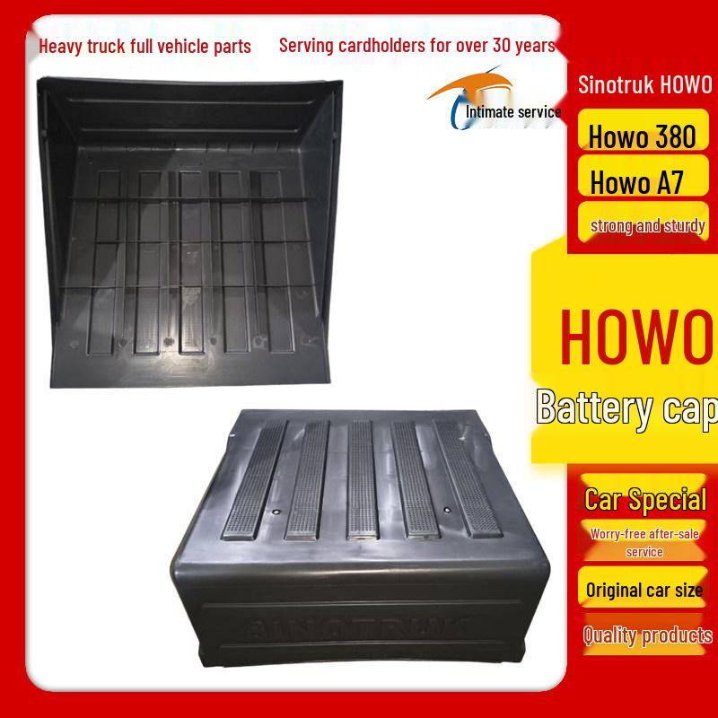 Compatible Battery Box Cover for HOWO Jinwangzi, Haoyun, Haoka, 380, and A7 Models