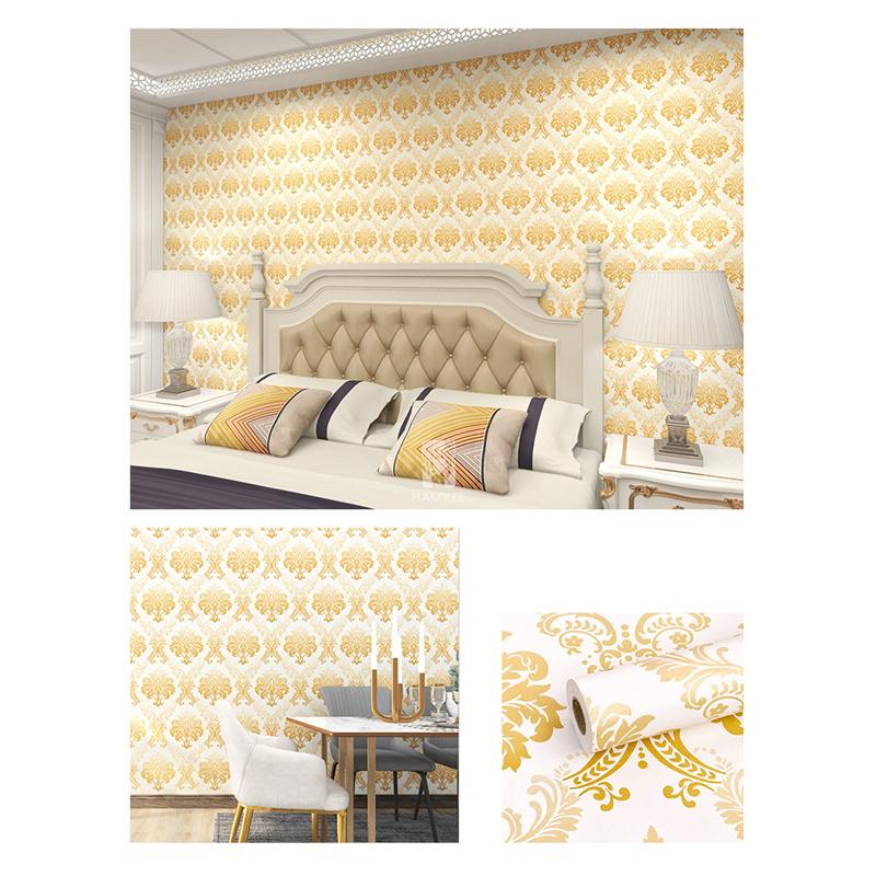10m/20m PVC Pogrubione Europejskie Vintage Kwiatowe Tło Drukowane Samoprzylepne Tapety Naklejki Renowacyjne Wystrój Domu Hotelowego